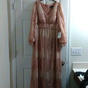 Vintage style formal dress